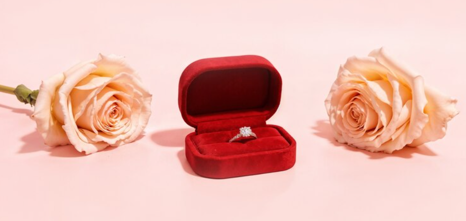 Rose Gold Diamond Wedding Ring